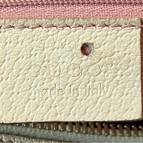 Gucci Pink Canvas Abbey Boston - Picture 7 of 15